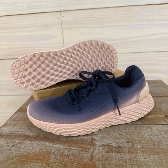 NOBULL Gradient Blue and White Athletic Shoes Women’s 6.5 - Picture 3 of 15